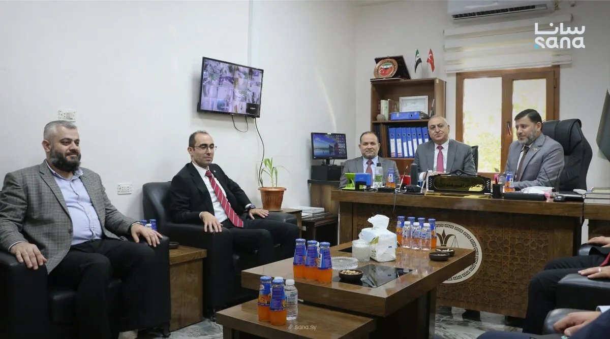 النائب العام يتفقد الدوائر القضائية في رأس العين ويطلع على سير العمل