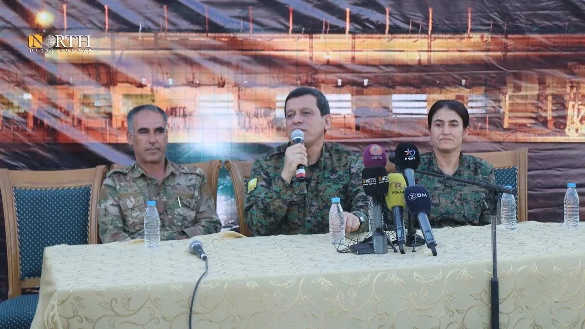 مظلوم عبدي يتفقد سد تشرين ويلتقي الأهالي والمعتصمين شمال سوريا: رسائل دعم وتأكيد على الأمن