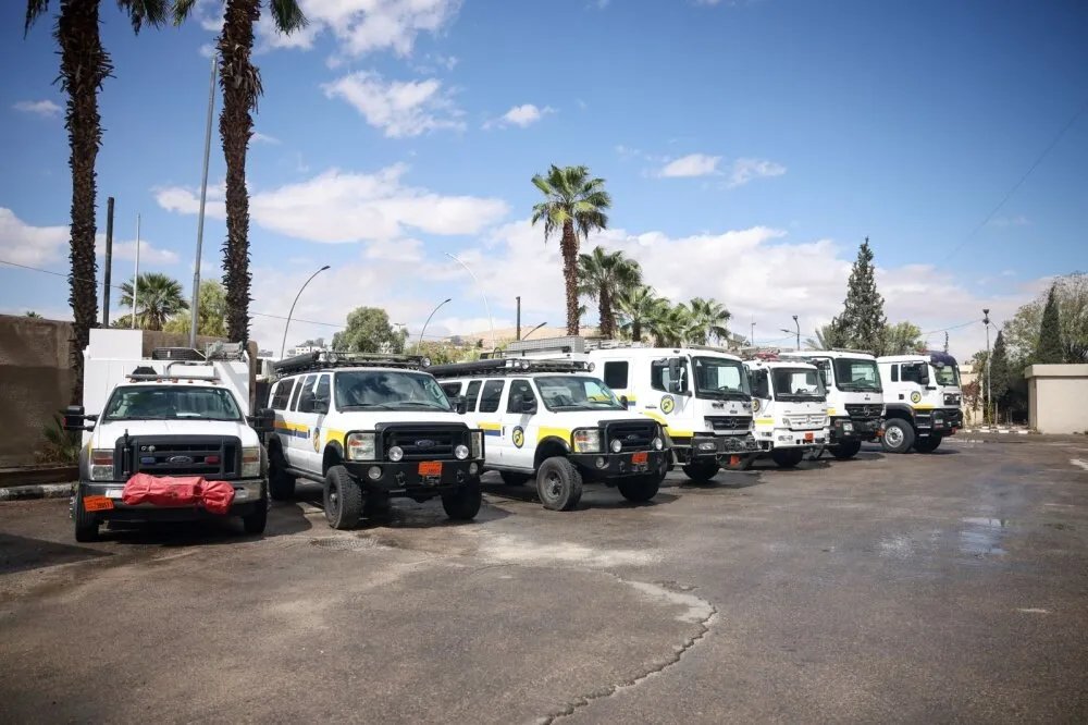 قطر تقدم مساعدات لوجستية لوزارة الطوارئ السورية لتعزيز قدرات الإنقاذ