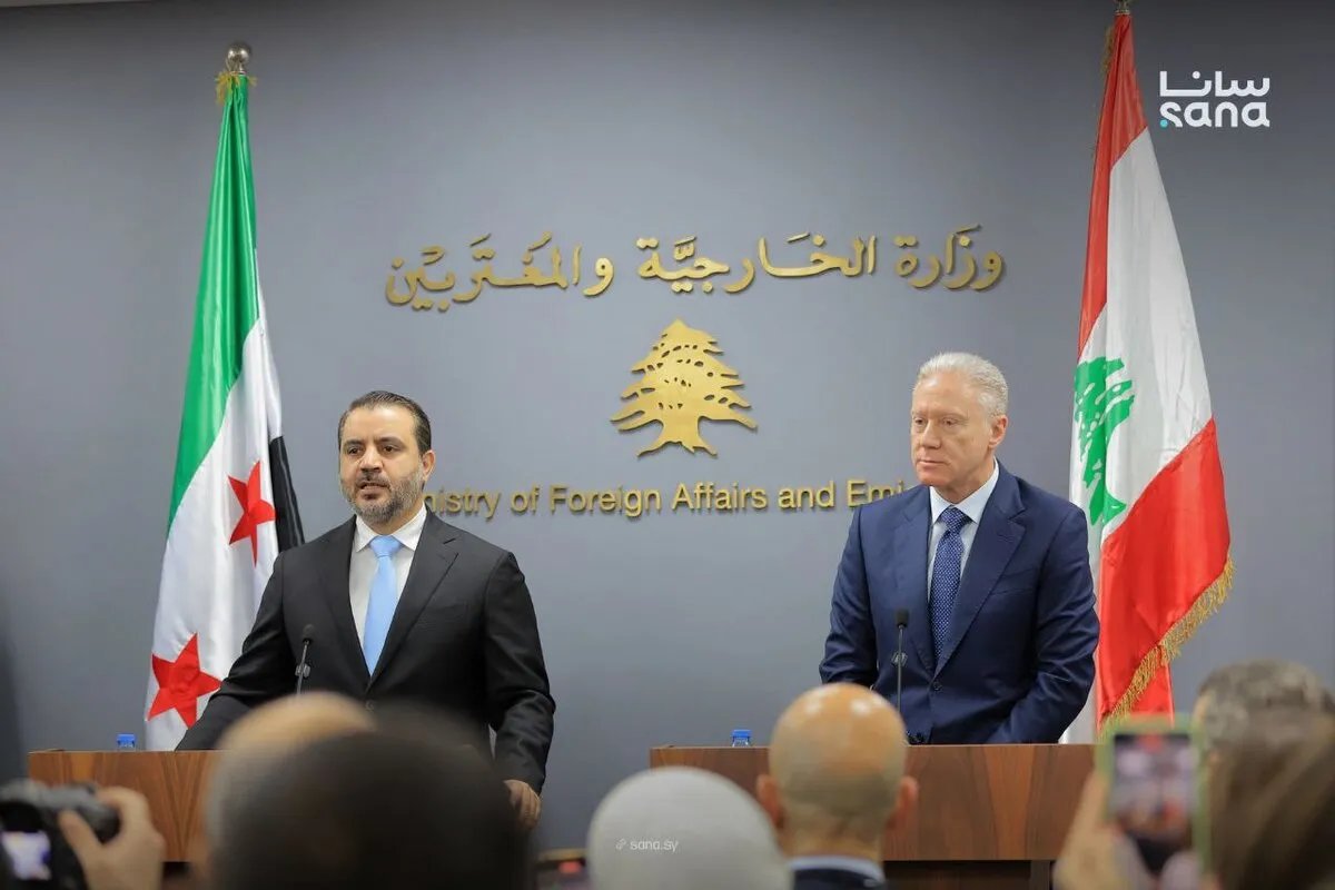 الوزير الشيباني يؤكد من بيروت: زيارتي تعكس احترام سوريا الجديدة للبنان ورغبتنا في تجاوز الماضي