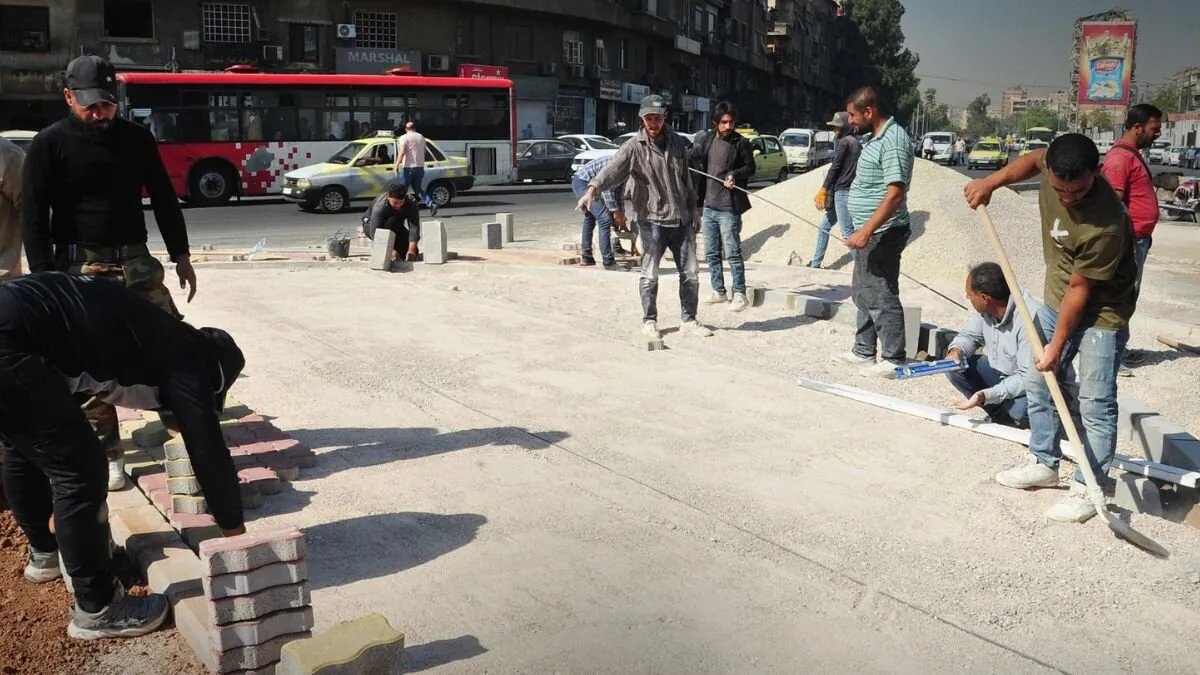 دمشق: تفاصيل مشروع تأهيل الطرق الرئيسة لتحسين انسيابية المرور