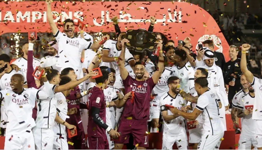 السد يكتسح الأهلي ويتوج بطلاً لدوري نجوم قطر للمرة الـ 18!