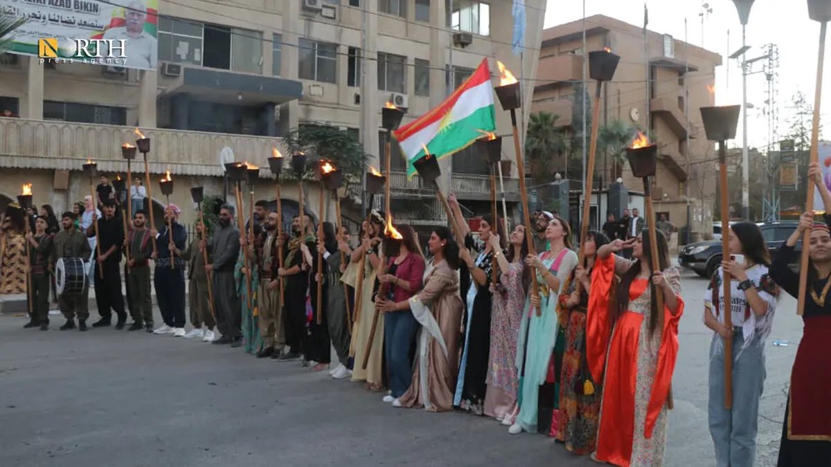 الحسكة: احتجاجات على مرسوم رئاسي يتجاهل الأعياد القومية للكرد والسريان والأرمن
