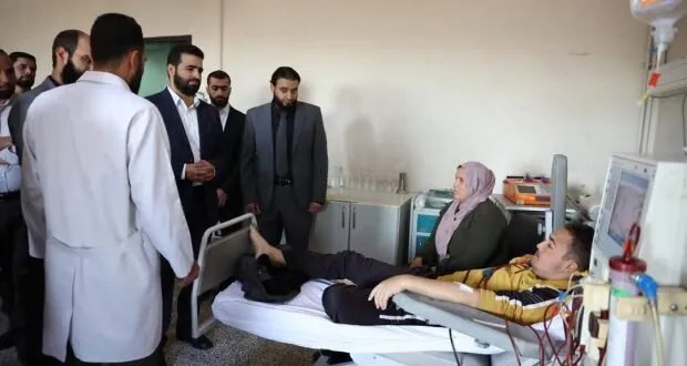 وزير الداخلية يتفقد مستشفى الشرطة في حرستا ويؤكد على تطوير الرعاية الصحية