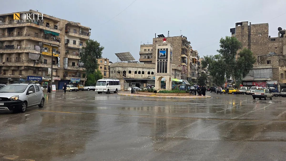 حلب تحت الأمطار الغزيرة: تفاصيل الأحوال الجوية