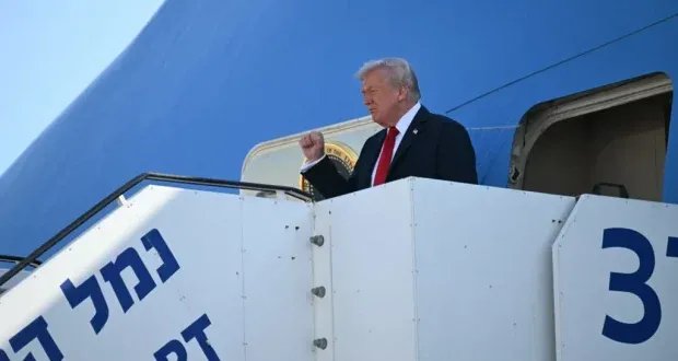 ترامب في تل أبيب: زيارة خاطفة وكلمة مرتقبة بالكنيست وتصريح مفاجئ حول غزة