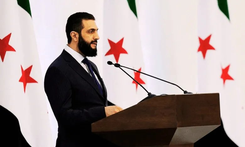 الشرع يدعو إسرائيل للانسحاب من الأراضي السورية ويؤكد: القصف الإسرائيلي إعلان حرب