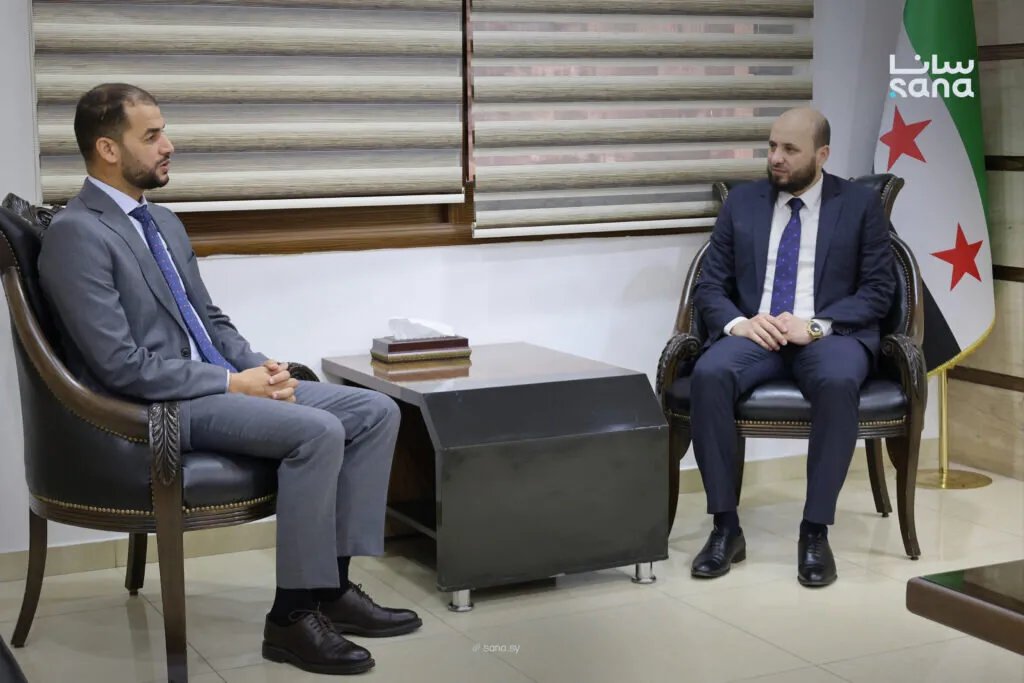 وزير الطاقة السوري يبحث مع السفير الليبي تعزيز التعاون النفطي والغازي