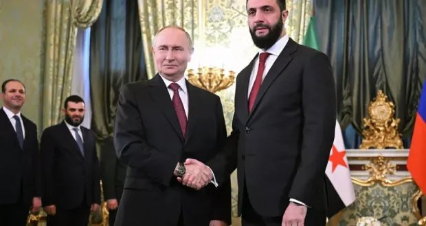 الرئيس الشرع يؤكد من موسكو: سوريا الجديدة تعزز علاقاتها مع دول العالم