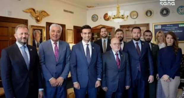 الوزير الشعار يبحث في واشنطن تعزيز التعاون الاقتصادي والتكنولوجي بين سوريا والولايات المتحدة