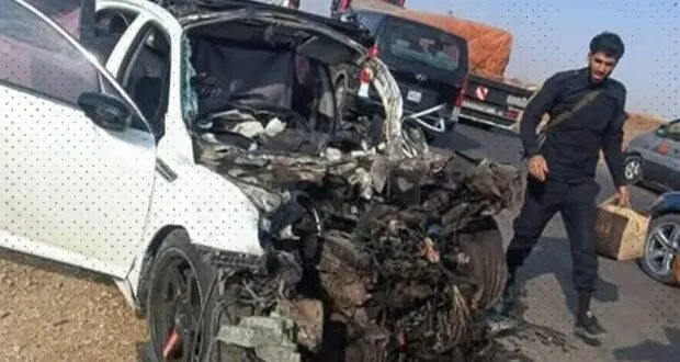 أوتستراد دمشق-درعا يشهد ثلاثة حوادث مرورية مأساوية: وفيات وإصابات وأضرار مادية