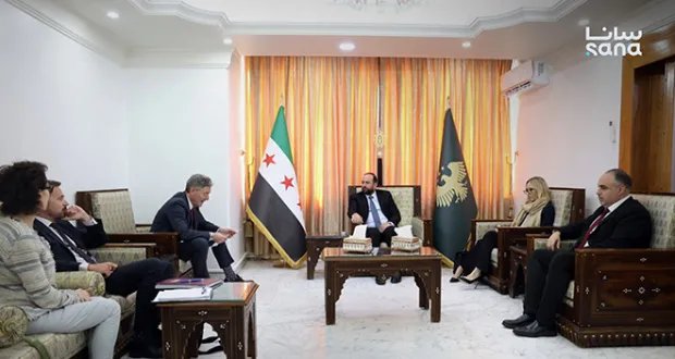 وزير الإعلام يبحث مع أونماخت تعزيز التعاون الإعلامي بين سوريا والاتحاد الأوروبي