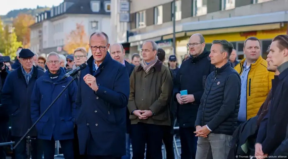 ميرتس يرفض أي تعاون مع حزب البديل ويؤكد: لا قواسم مشتركة بيننا