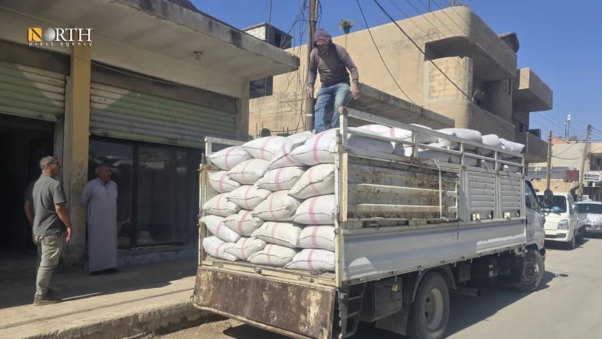 ارتفاع أسعار بذار الشعير في شمال سوريا بسبب إغلاق المعابر، تجار يكشفون لنورث برس