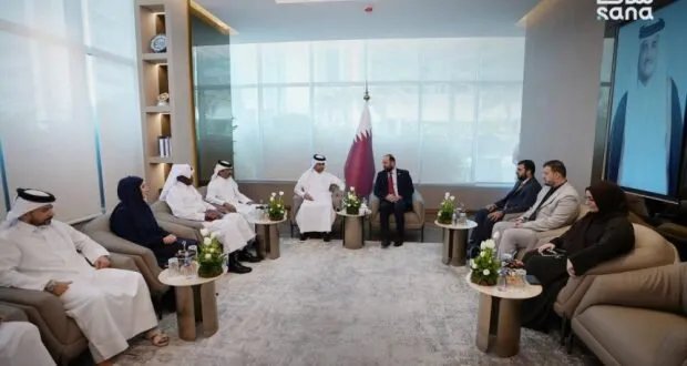وزير الإعلام السوري يبحث في قطر تعزيز التعاون الإعلامي مع وكالة الأنباء القطرية