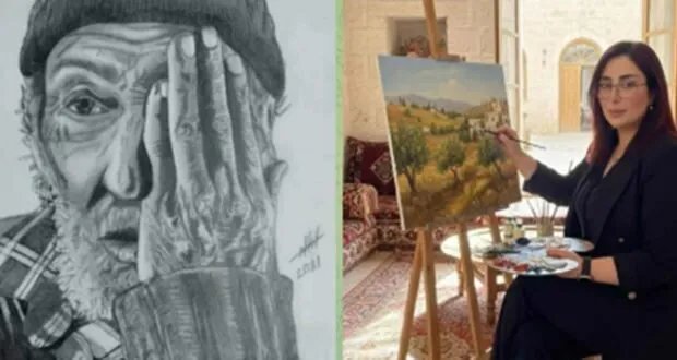 ليال بو حسن: فنانة تشكيلية من طرطوس تحول الحنين إلى لوحات واقعية نابضة بالحياة