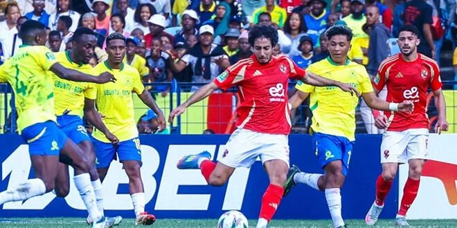 تعادل سلبي يحسم مواجهة الأهلي المصري وصنداونز في ذهاب نصف نهائي دوري أبطال إفريقيا