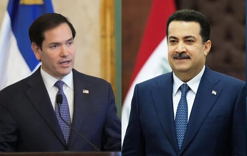 ماركو روبيو يدعو السوداني لنزع سلاح الحشد الشعبي فوراً