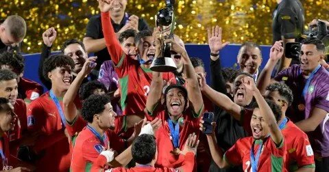 استقبال تاريخي لمنتخب المغرب للشباب بعد الفوز بكأس العالم