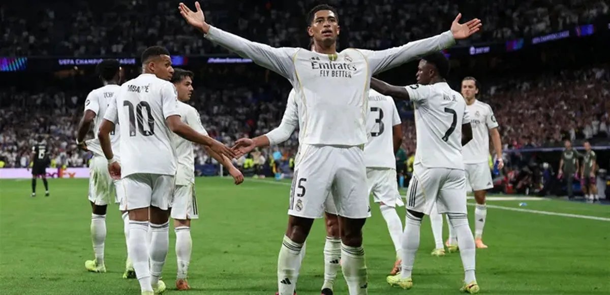 هدف بلينغهام يقود ريال مدريد للفوز بشق الأنفس على يوفنتوس في دوري الأبطال