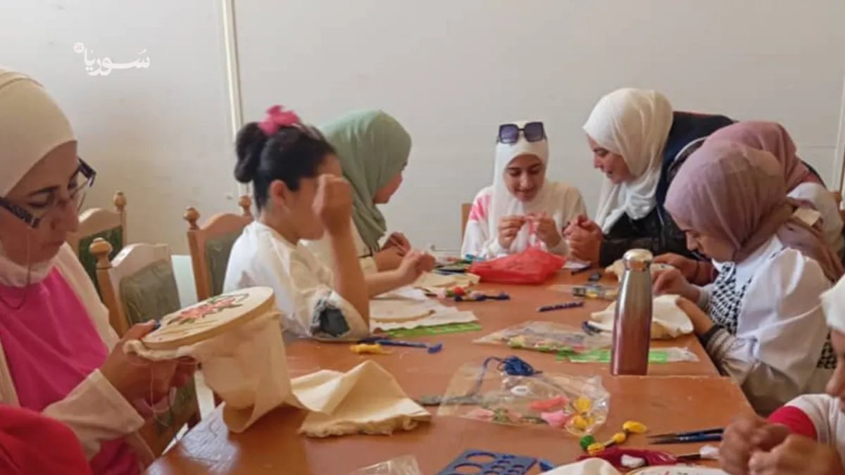 من رماد الحرب إلى رونق الإبداع: قصة هبة مغربي الملهمة من يبرود