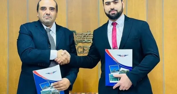 الخطوط الحديدية السورية توقع مذكرة تفاهم مع شركة اتحاد المستقبل القطرية لتطوير مشاريع النقل