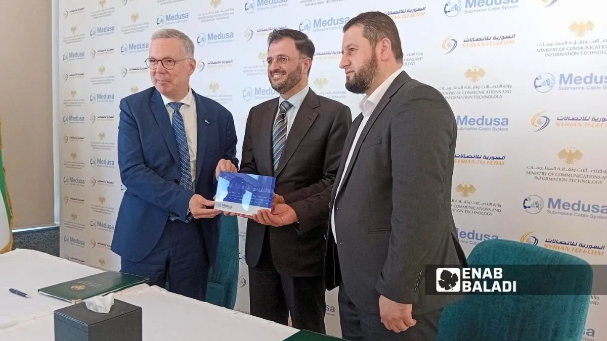 سوريا تعود إلى خريطة الإنترنت العالمية: اتفاقية لإنزال أول كابل بحري دولي في طرطوس