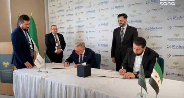 سوريا تتصل مباشرة بالعالم: اتفاقية تاريخية لإنزال أول كابل بحري للاتصالات في طرطوس