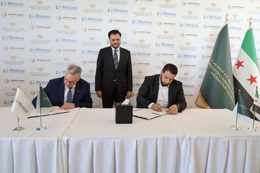 سوريا تتصل بالعالم مباشرة: اتفاقية تاريخية لإنزال أول كابل بحري