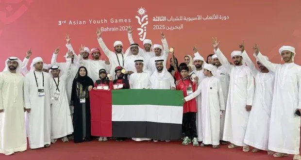 الإمارات تحافظ على صدارة العرب في آسياد الشباب بإنجازات بارزة في سباقات الهجن