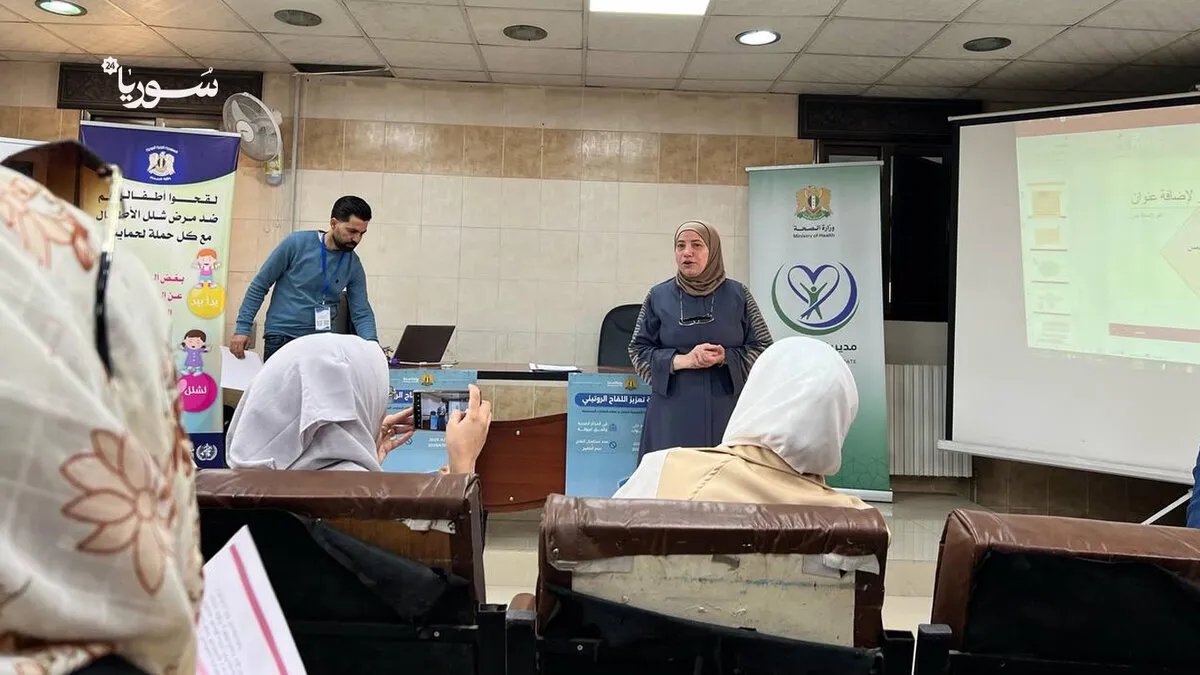 حلب تنطلق بحملة تلقيح واسعة النطاق للأطفال دون الخامسة بعد انقطاع دام سنوات