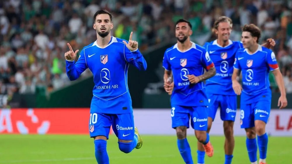 أتلتيكو مدريد ينتصر على ريال بيتيس ويقتنص المركز الرابع في الدوري الإسباني