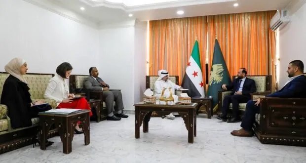 وزير الإعلام يبحث مع شركة المها الدولية تحويل "مدينة بوابة دمشق الإعلامية" إلى واقع