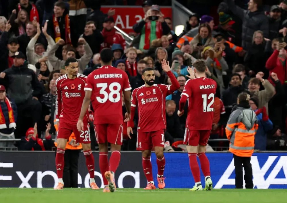 ليفربول يضع حدًا لسلسلة هزائمه بفوز مستحق على أستون فيلا