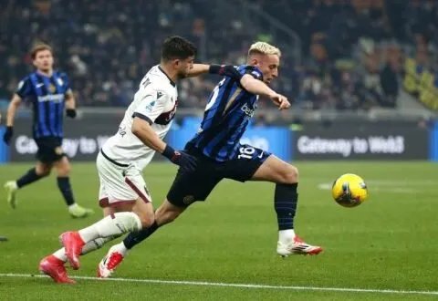 مفاجأة في الدوري الإيطالي: بولونيا يُسقط إنتر ميلان ويُشعل المنافسة على الصدارة