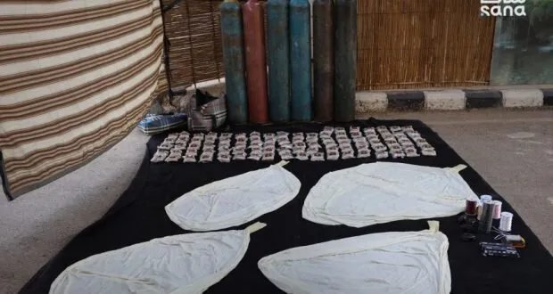 الداخلية السورية تحبط تهريب كبتاغون عبر الحدود باستخدام مناطيد جوية متطورة