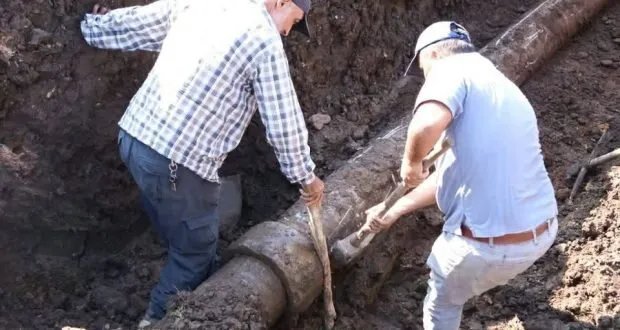 طرطوس: صيانة شاملة لخطوط الري في الحميدية لتعزيز كفاءة شبكات المياه