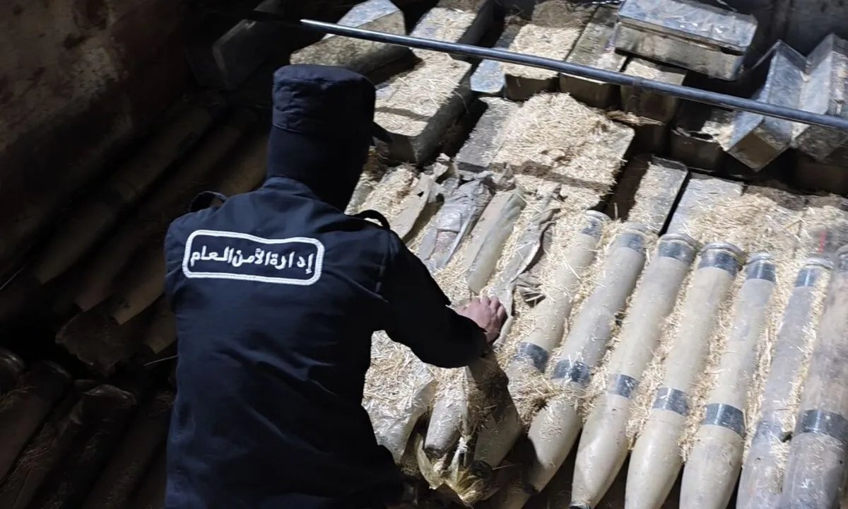 إحباط محاولة تهريب أسلحة ثقيلة من درعا إلى السويداء بعد حل "اللواء الثامن"