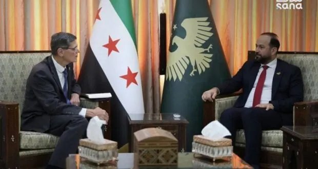 وزير الإعلام يبحث مع معهد الشرق الأوسط تعزيز التعاون الإعلامي ونقل صورة واقعية عن سوريا