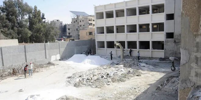 وزارة التربية تُرمّم 70 مدرسة في سوريا: جهود لإعادة تأهيل البنية التحتية التعليمية