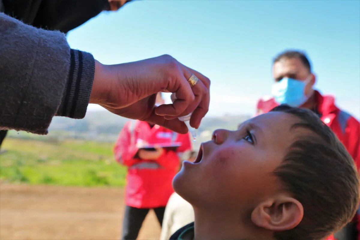 حملة تلقيح واسعة في سوريا تستهدف الأطفال المتخلفين عن التطعيم