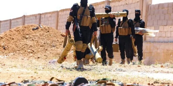 ضربة أمنية في ريف دمشق: ضبط مستودع أسلحة وصواريخ مضادة للدروع في قطنا