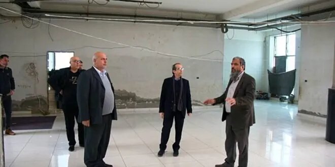 تسريع وتيرة الاستثمار: جولة تفقدية لمشروع المصرف العقاري في حسياء الصناعية