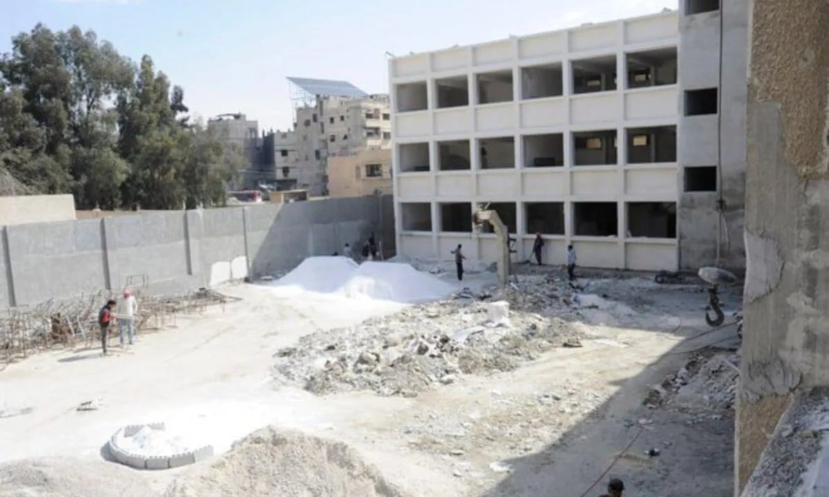 وزارة التربية تعلن: إعادة تأهيل 70 مدرسة في سوريا بعد سنوات من الحرب والزلزال