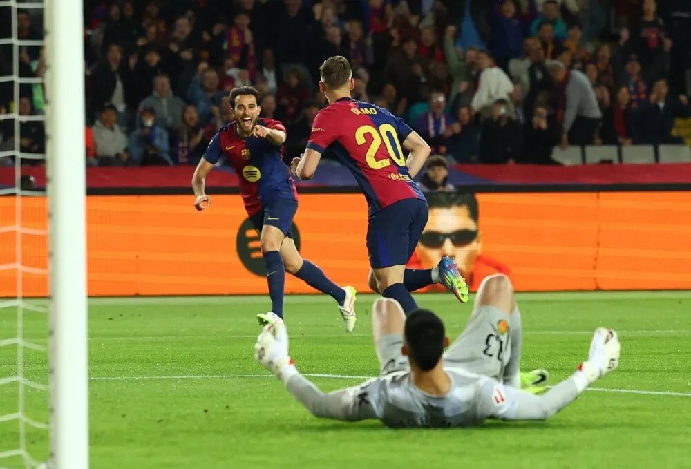 برشلونة يعزز صدارته للدوري الإسباني بفوز صعب على مايوركا