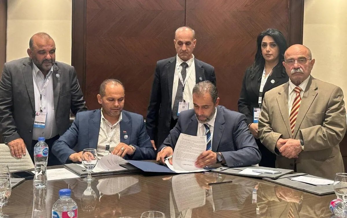 تعزيز التعاون العمالي: وفد الاتحاد العمالي السوري يوقع اتفاقيات مع منظمات عربية في القاهرة