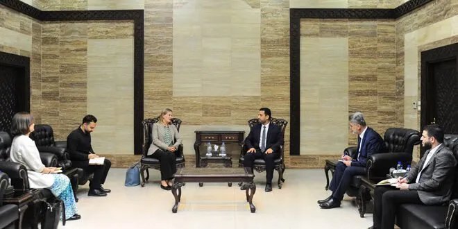 سوريا والنرويج تبحثان تعزيز التعاون الصحي ودعم عودة اللاجئين