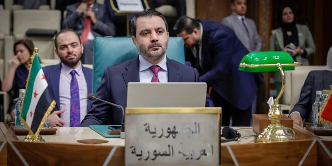 الوزير الشيباني يترأس وفد سوريا في اجتماع وزراء الخارجية بجامعة الدول العربية بالقاهرة