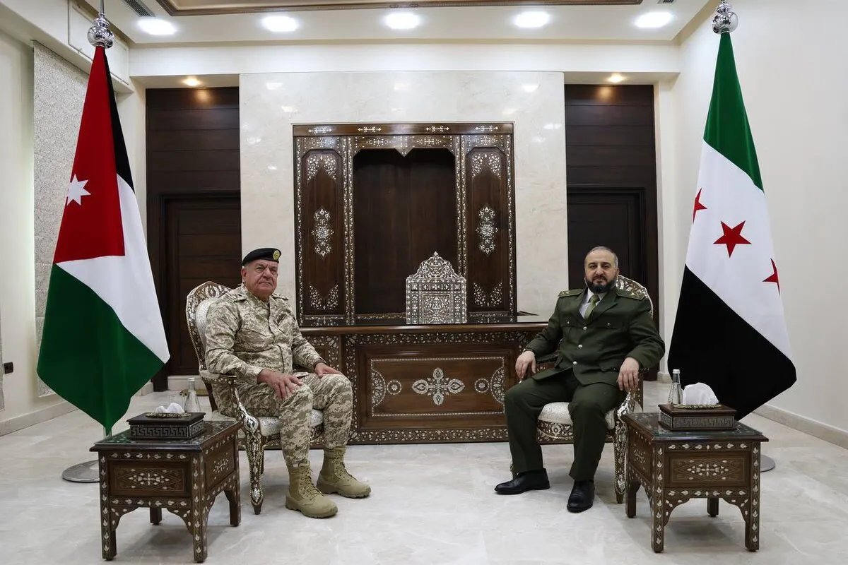 سوريا والأردن تعززان التعاون الأمني والعسكري: التزام مشترك بمواجهة التحديات الإقليمية
