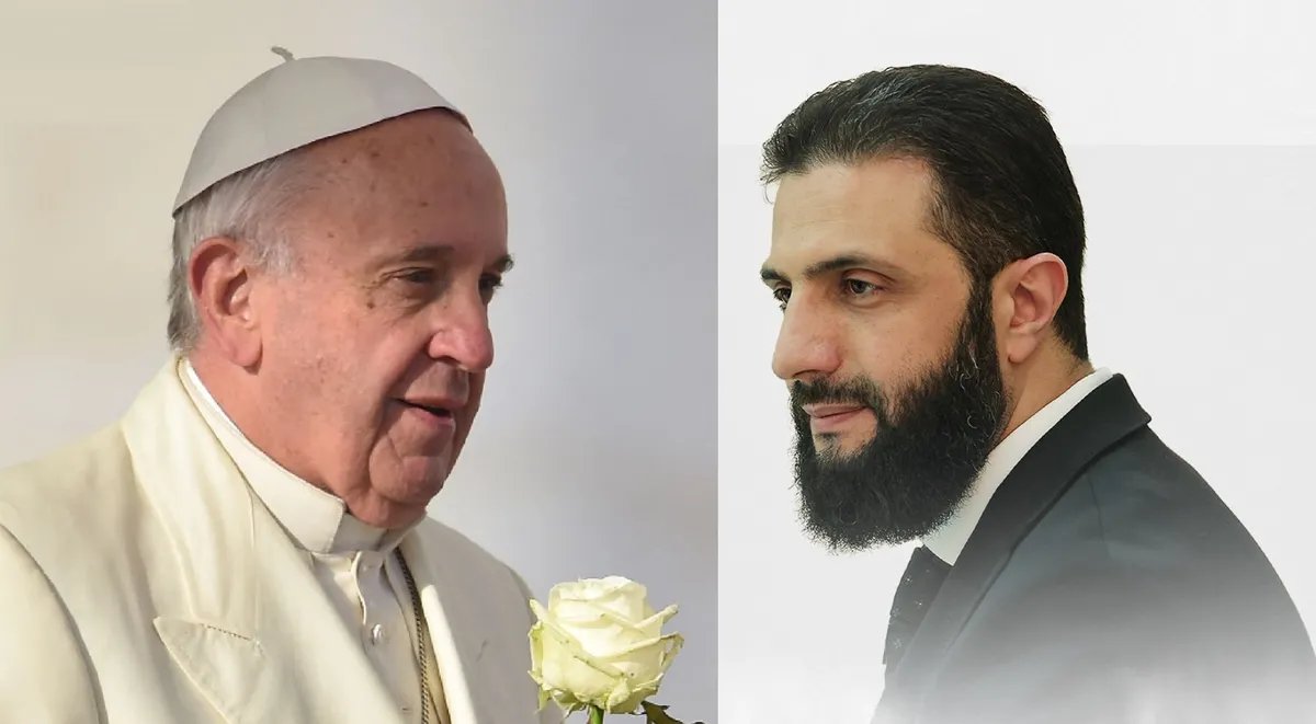 سوريا تودّع البابا فرانسيس: الشرع يقدّم التعازي للطائفة الكاثوليكية